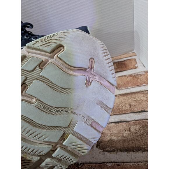 Brooks Ghost 15 Womens 9.5 Blue Athletic Running Shoes Sneakers 1203801B450 GUC - Picture 9 of 10